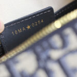 Christian Dior Groove 25 Bag Dark Blue